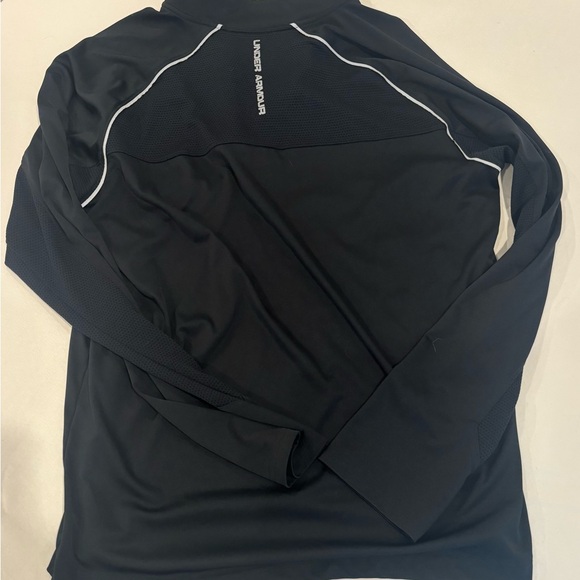 Under Armour Black Quarter Zip Pullover - Picture 5 of 5